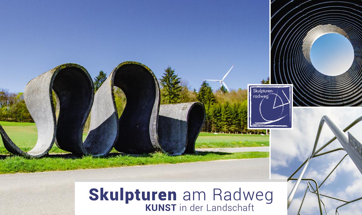 Skulpturen am Radweg – Kunst in der Landschaft