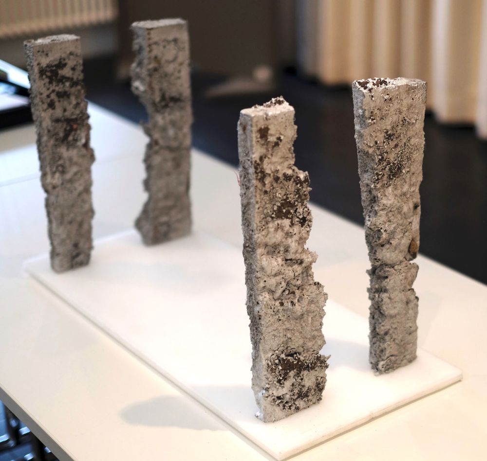 Modell für die Skulptur