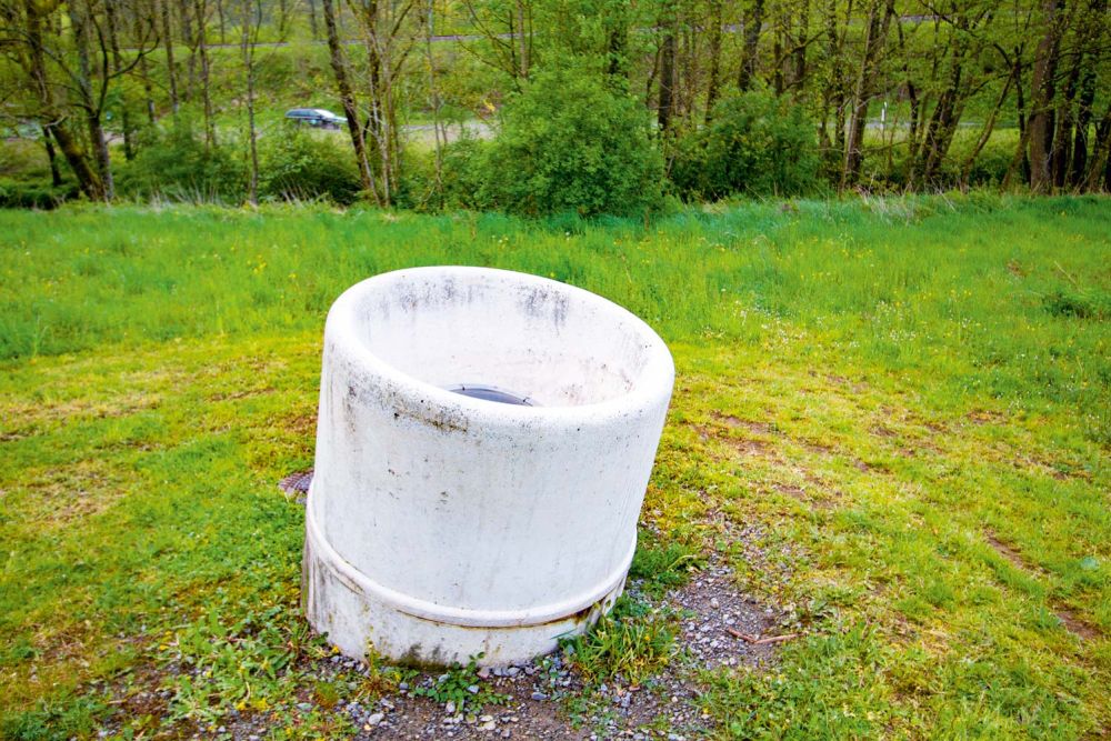 Hinab durch die Mitte in Adelsheim