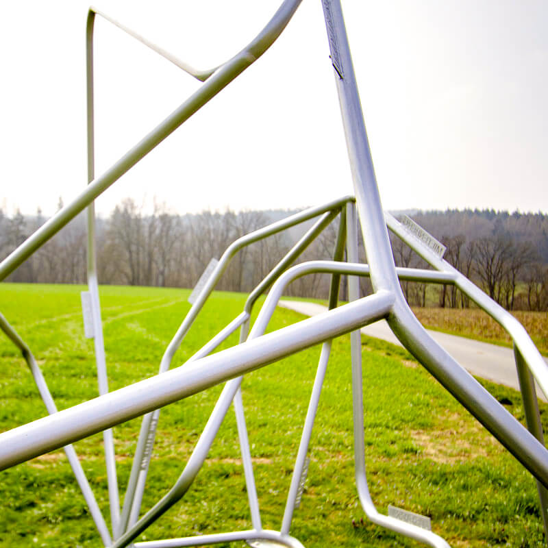 In die Formgebung von „NRIO“ sind alle 14 verzeichneten Radwege der Odenwald-Region eingeflossen
