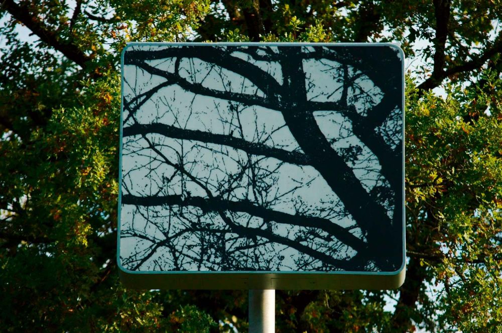 Leuchtschild von Johannes Vogl & Thomas Straub